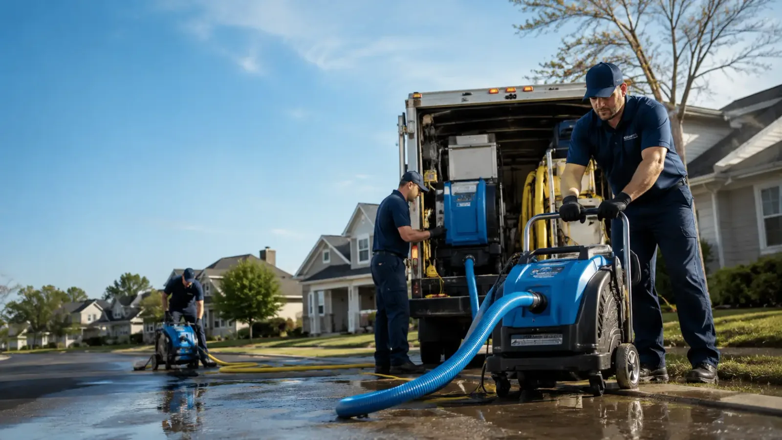 Flood Damage Cleanup in Uxbridge, MA